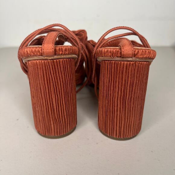 Loeffler Randall Teresa Lace Up Sandal Size 10 - Picture 6 of 9